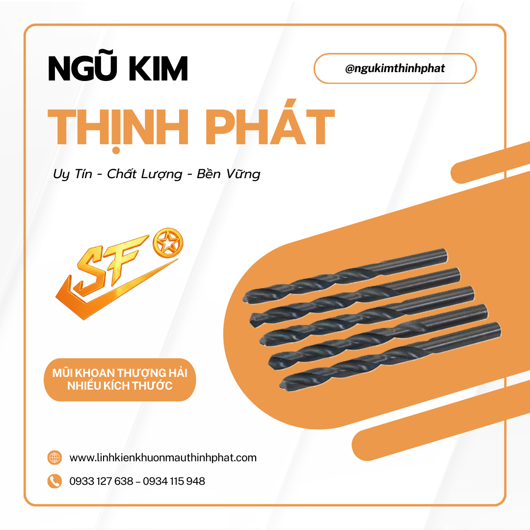 Mũi Khoan Thượng Hải - Nhiều kích thước